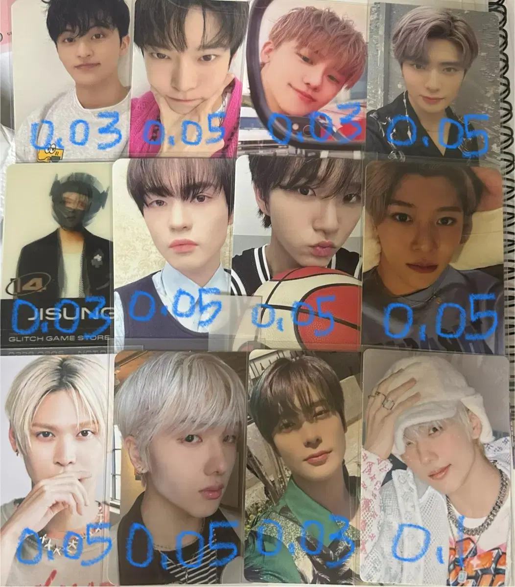 라이즈 엔시티위시 엔시티드림 엔시티127 포카