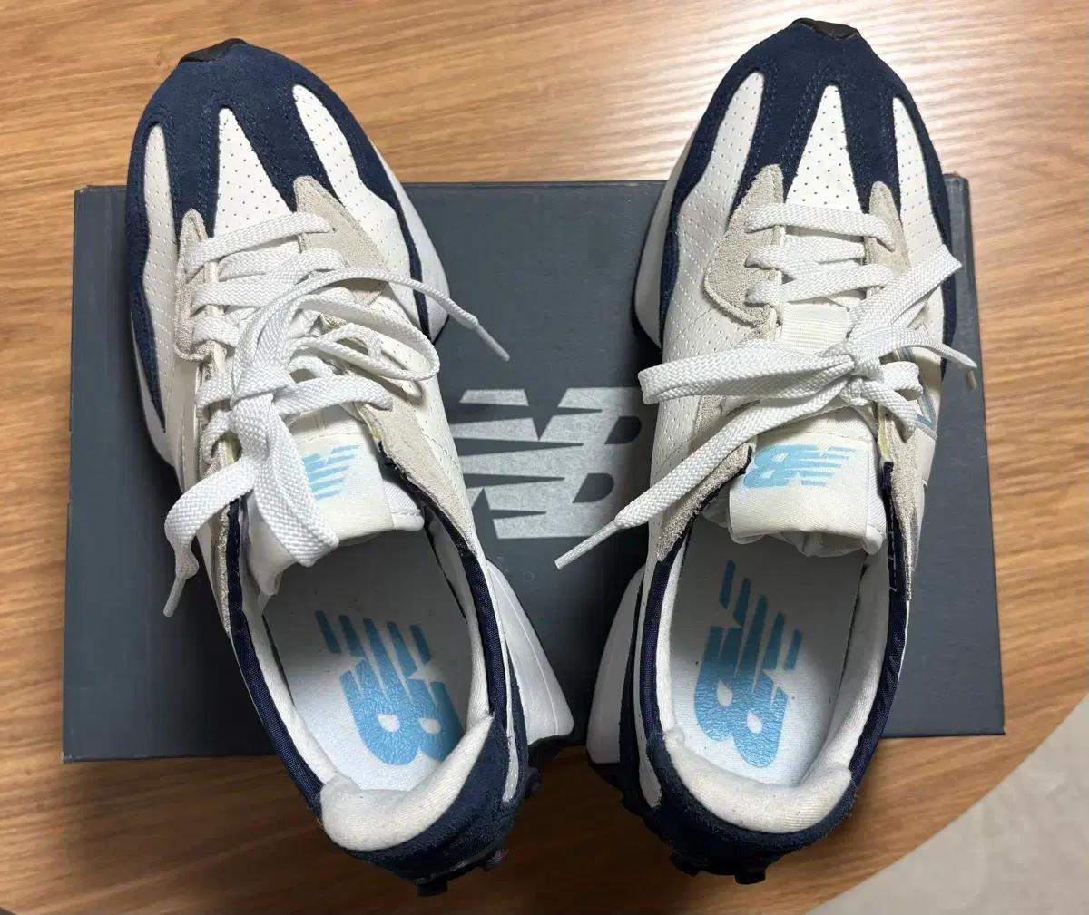 뉴발란스 327( MS327NF,네이비)-255