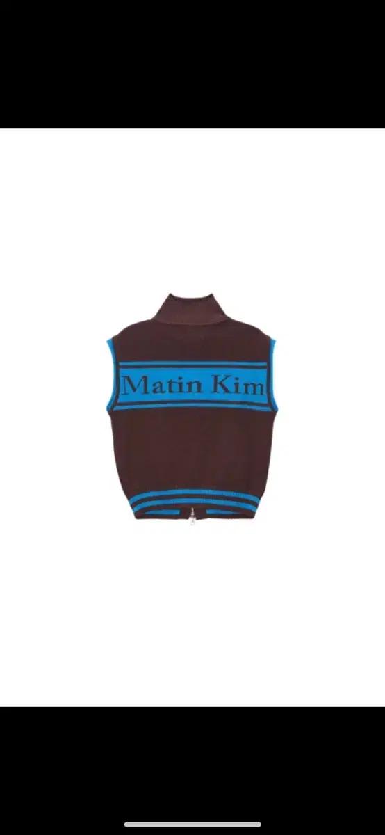 마뗑킴 니트 베스트 S 브라운