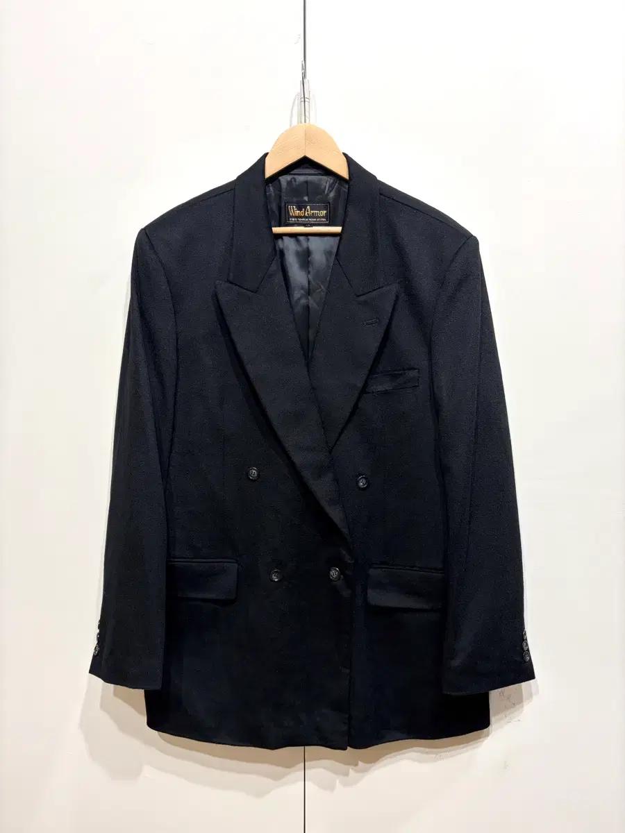 윈드아머 퓨어 캐시미어 더블 블레스티드 블레이저 자켓