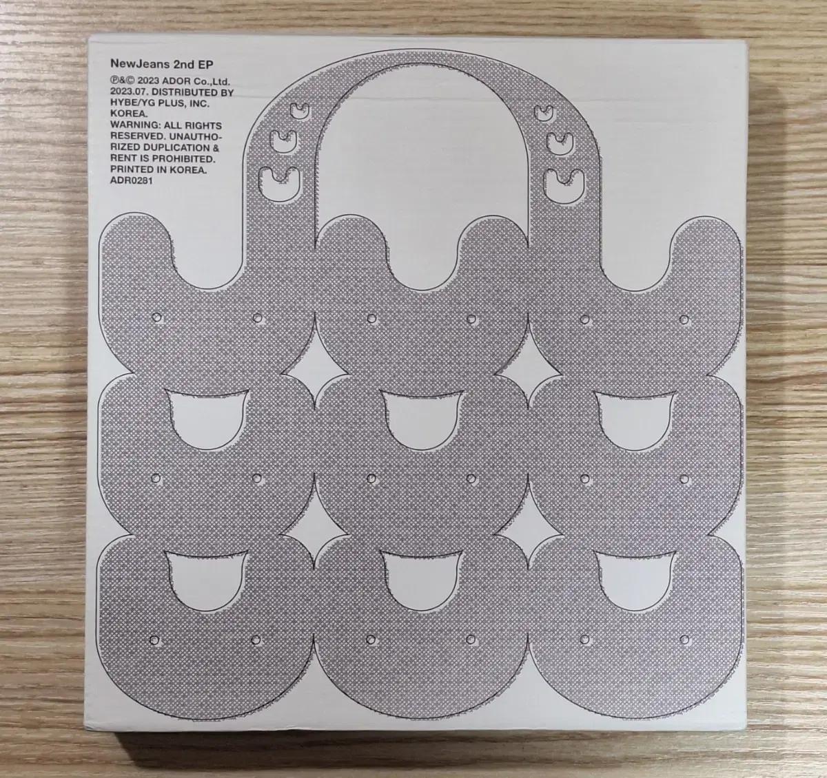 뉴진스 겟업 비치백 2집 혜인 앨범 풀구성