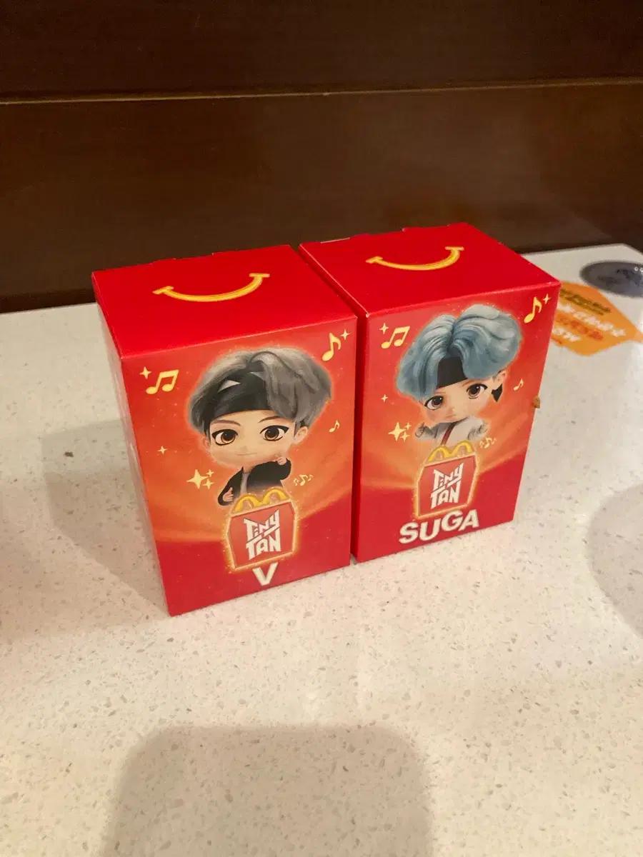 맥도날드 bts 방탄 타이니탄 해피밀 피규어