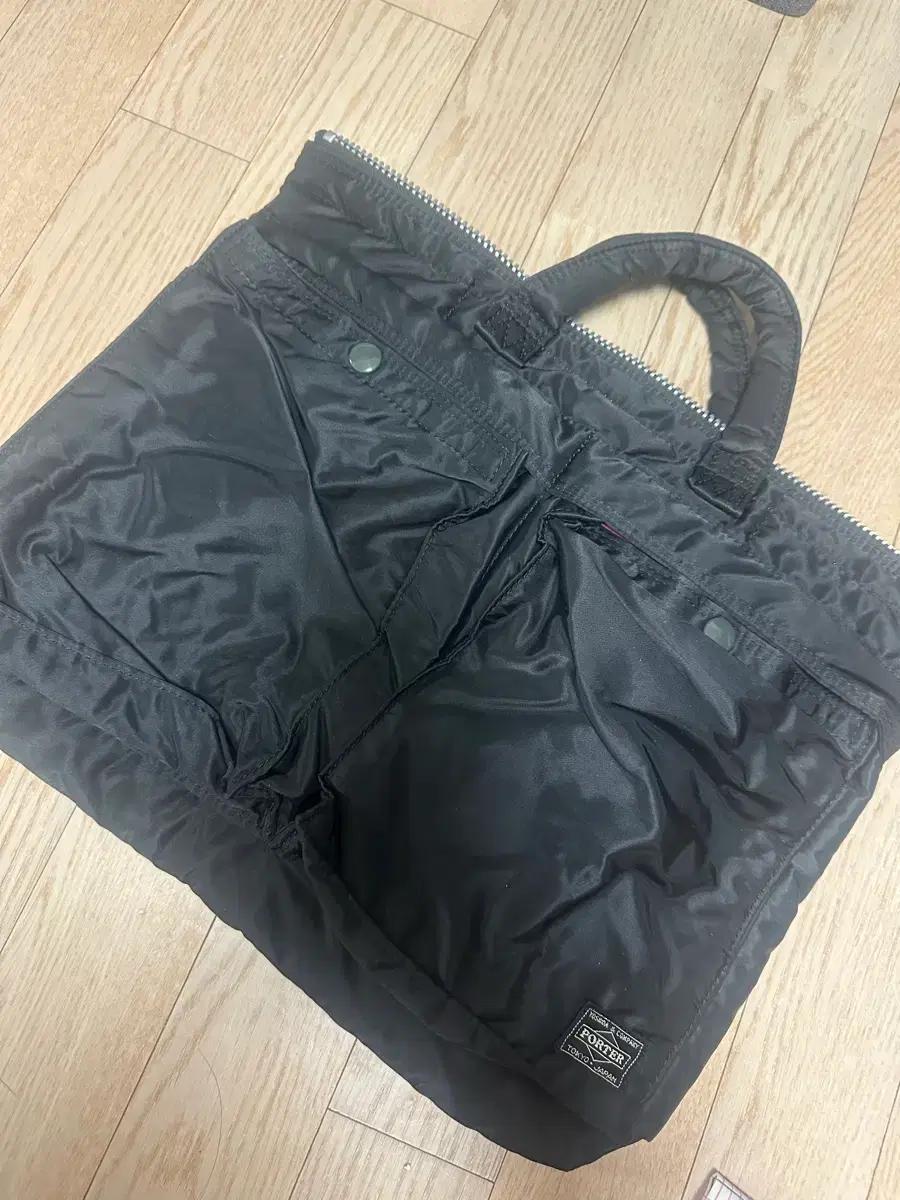 요시다 포터 - 탱커 숏 핼맷백 블랙