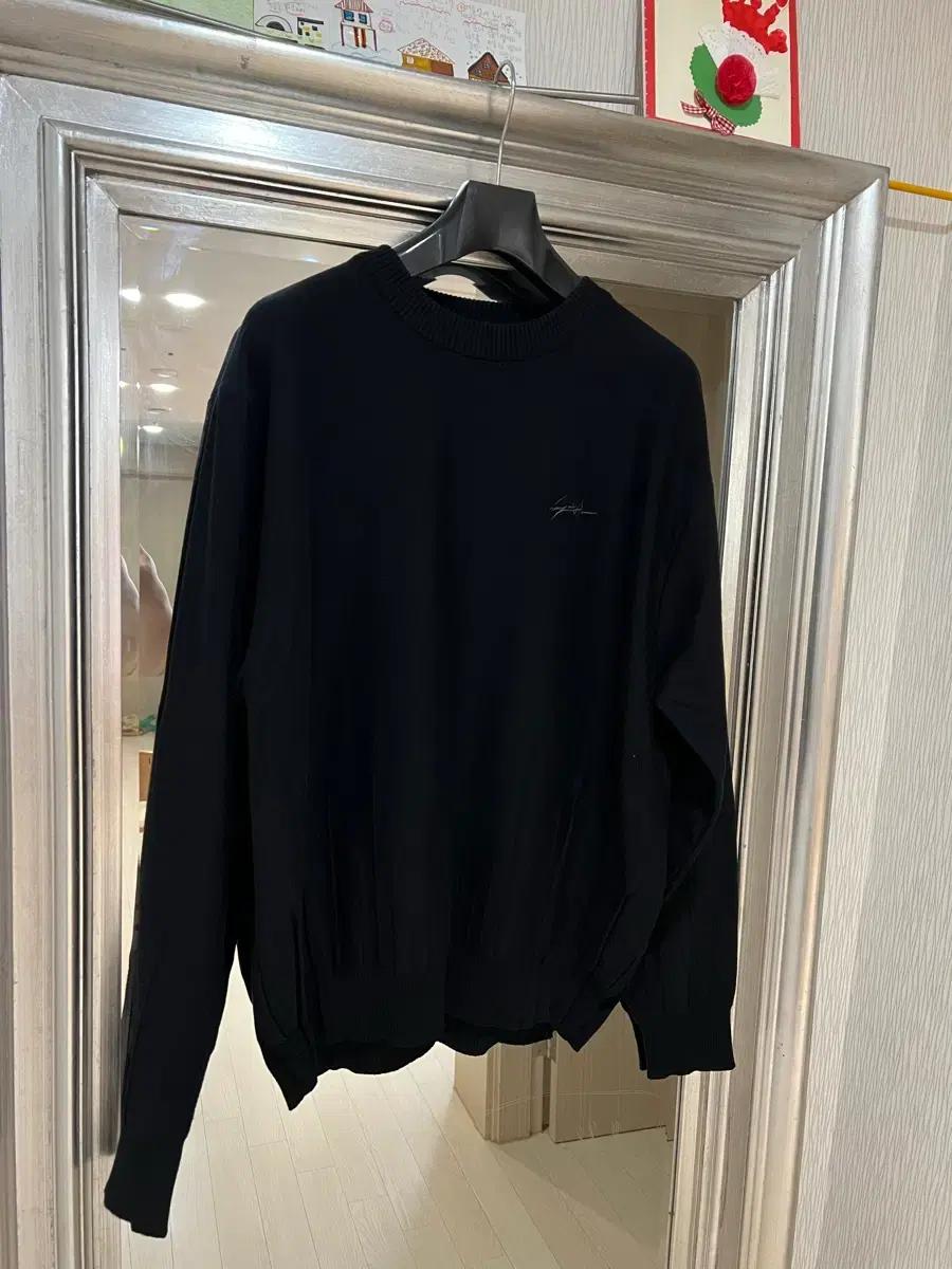 송지오 옴므 엣지 폴드 스웨터 1회 착용!!!!