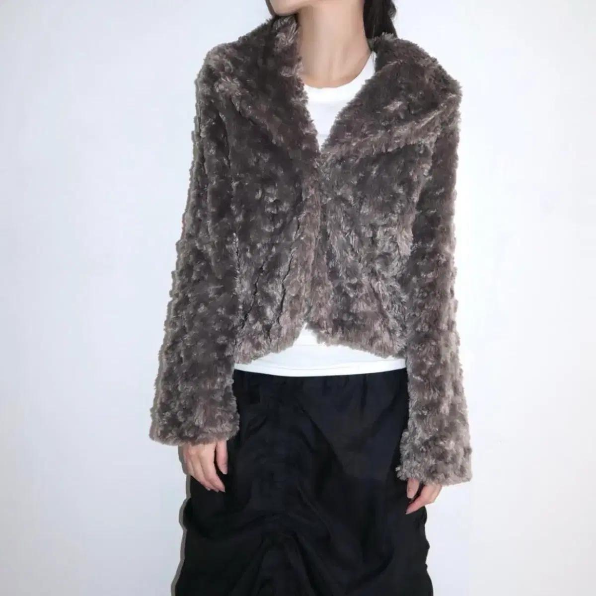 Fairy rabbit fur jacket