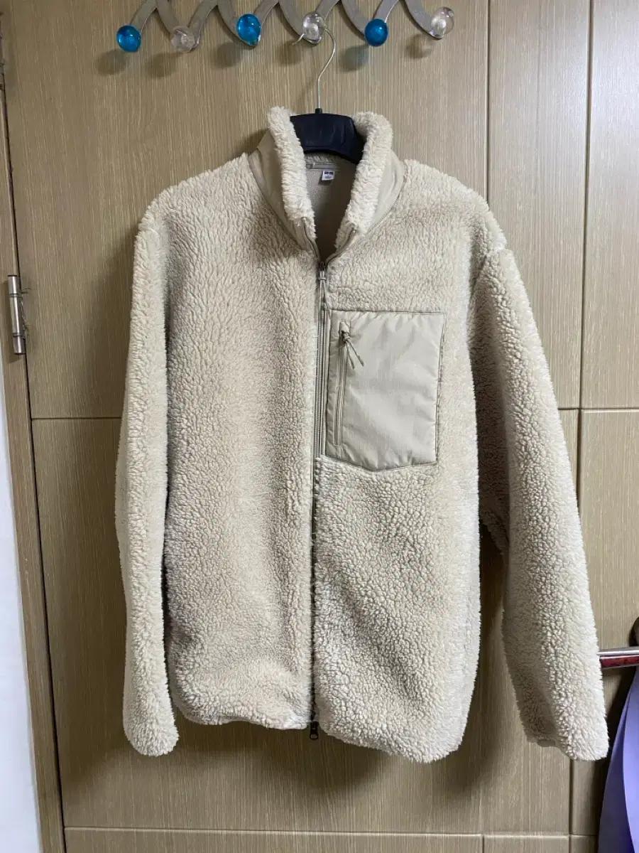 [UNIQLO] 유니클로 후리스 풀집업 아이보리 L사이즈