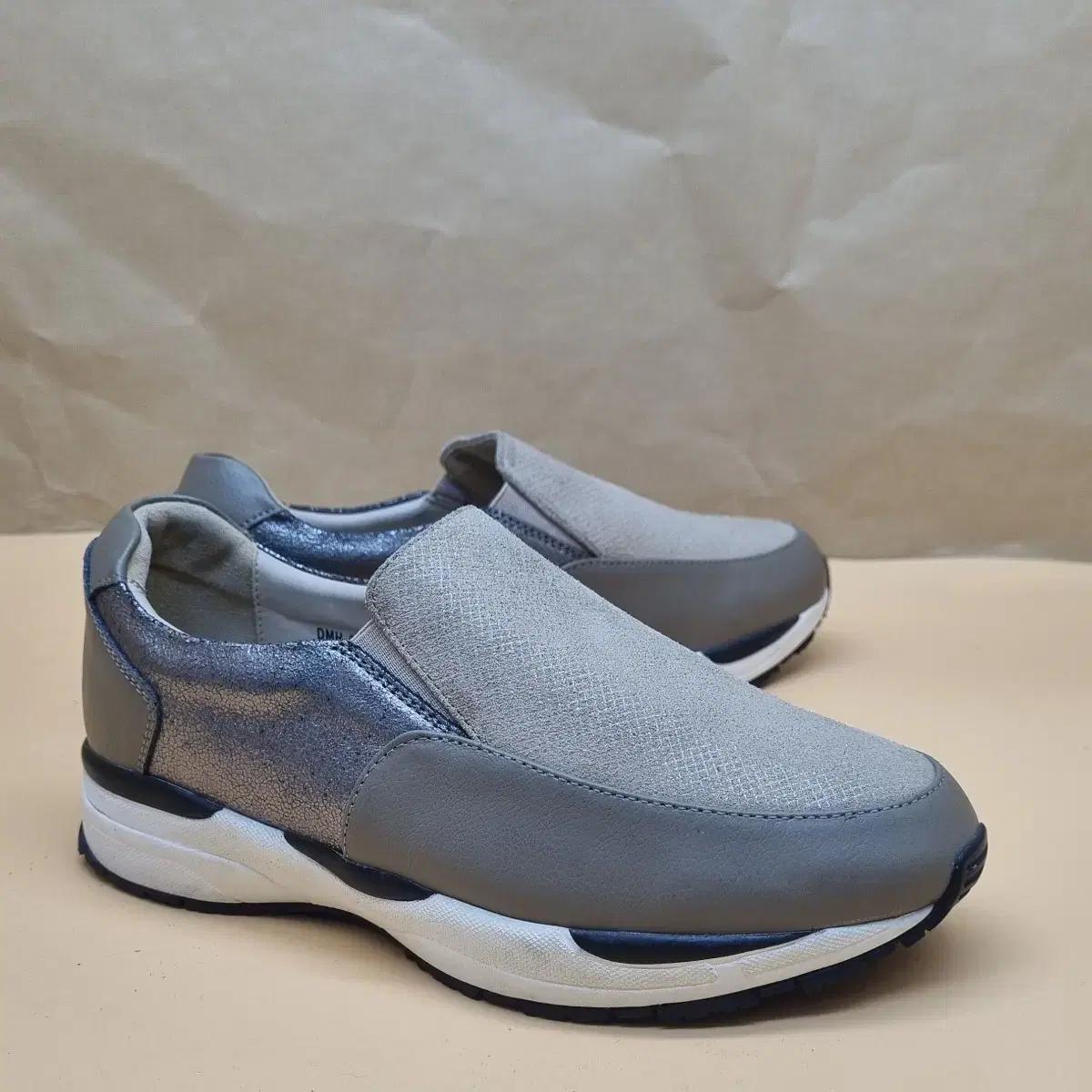 버팔로 소가죽 여성슬립온235 굽4_