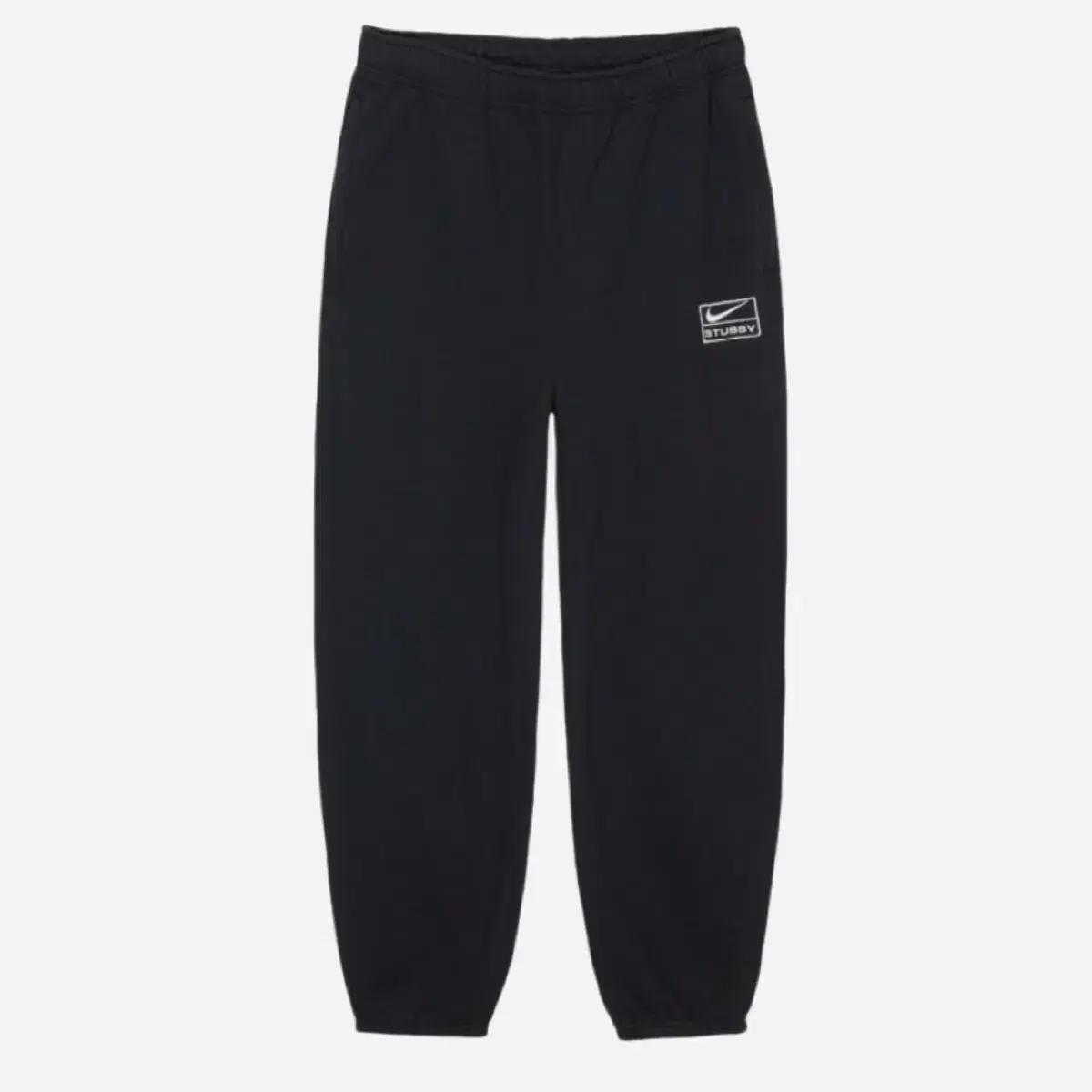 [XS] 나이키 스투시 워시드 플리스 스웻 팬츠 블랙