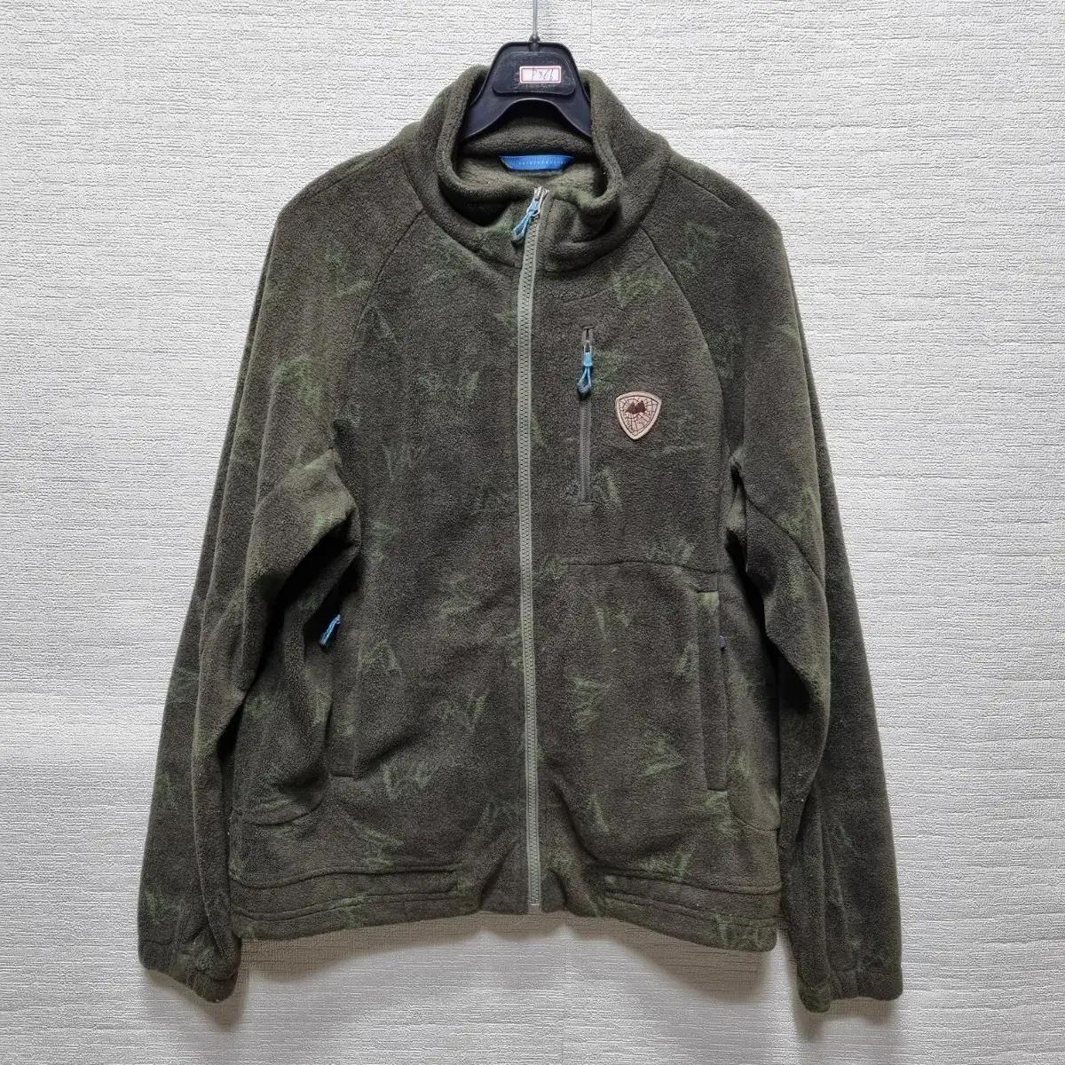 p366 남성 플리스 집업 자켓