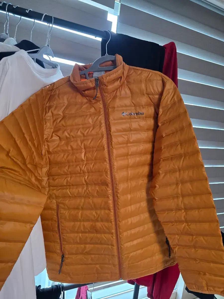XL 105 컬럼비아 경량 패딩 자켓 오렌지