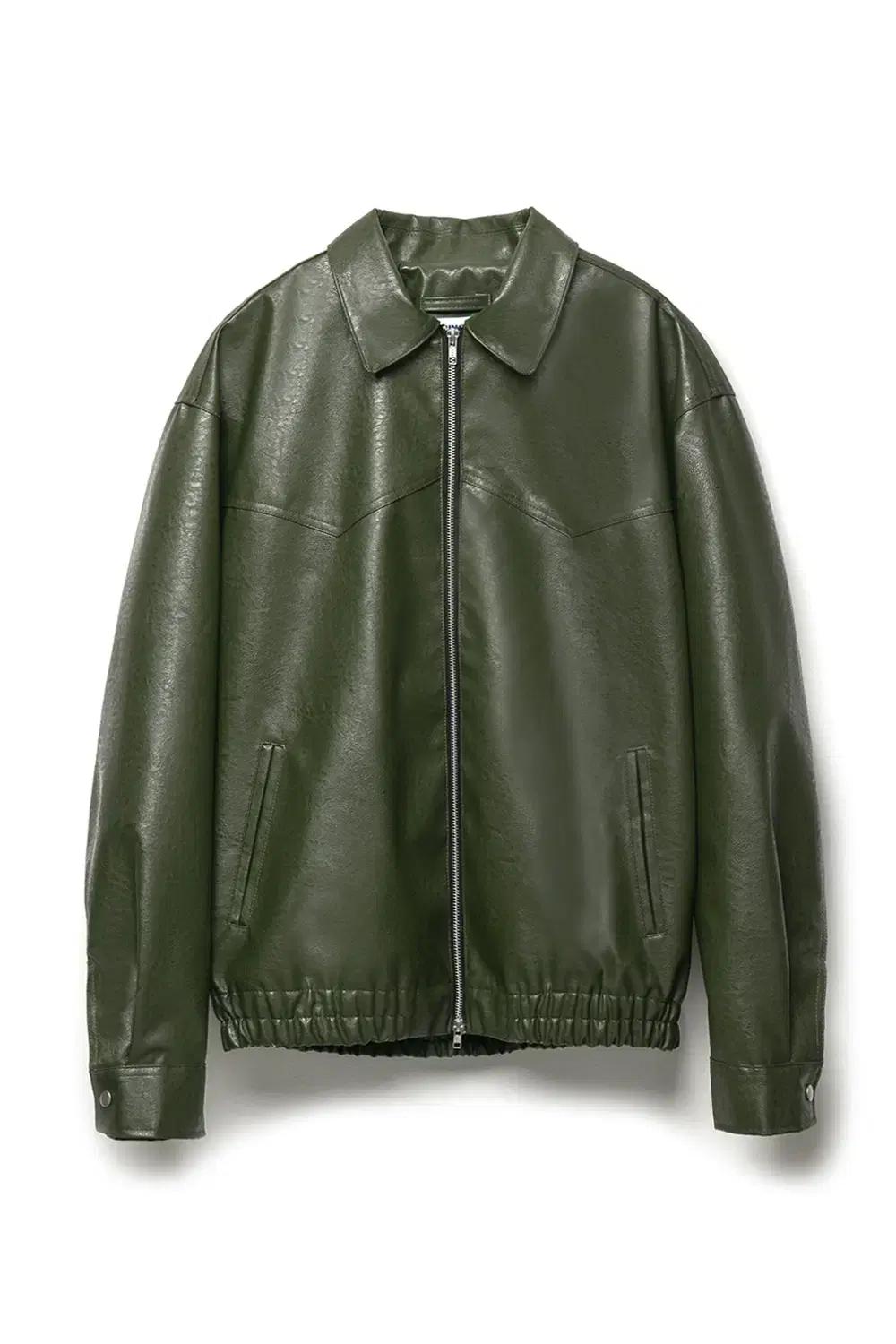 아노트(ANNOT) 웨스턴 비건 레더 자켓