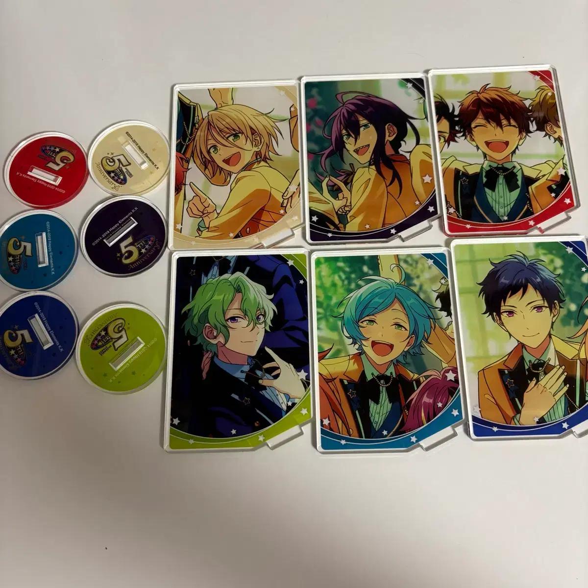 앙스타 아이라 마요이 치아키 히요리 카나타 유즈루 5주년 아크릴