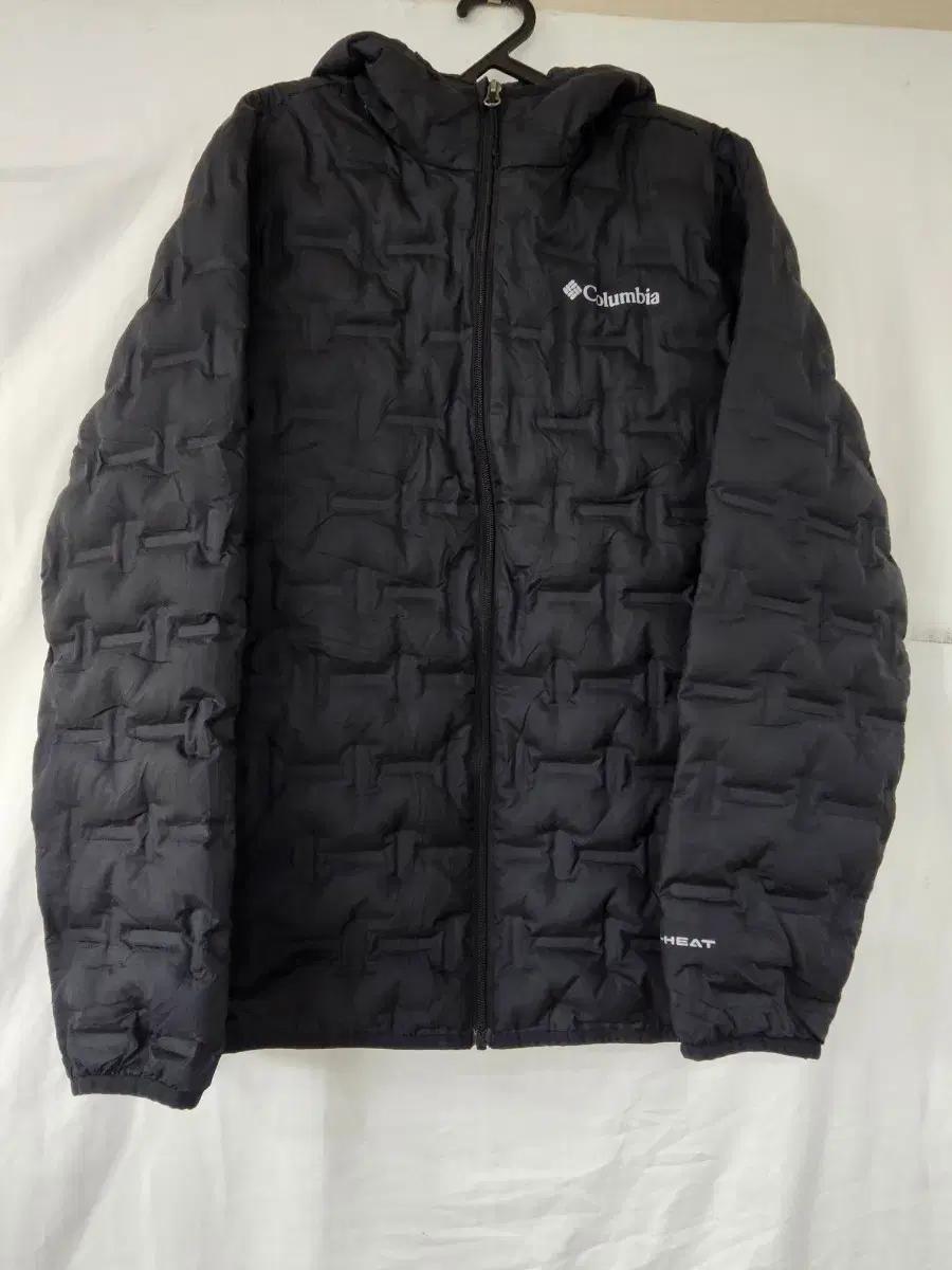 컬럼비아 HEAT 후드 덕다운 경량 패딩 점퍼 블랙 L