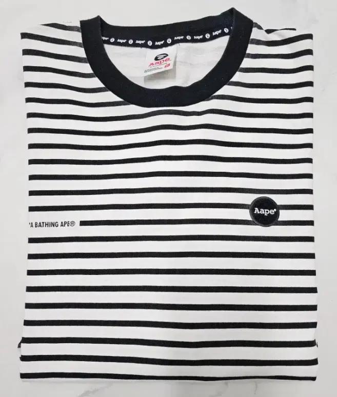 베이프 Aape 스트라이프 티셔츠 100
