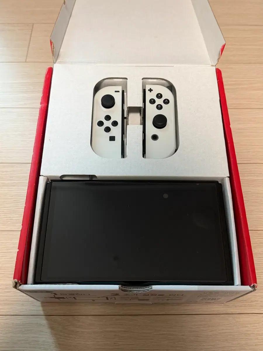 닌텐도 스위치 OLED 화이트 풀박스