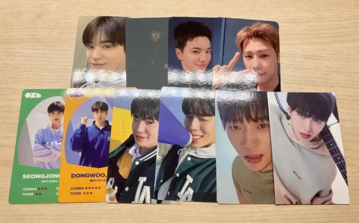 인피니트 김명수 남우현 장동우 이성종 infinite 포카 포토카드