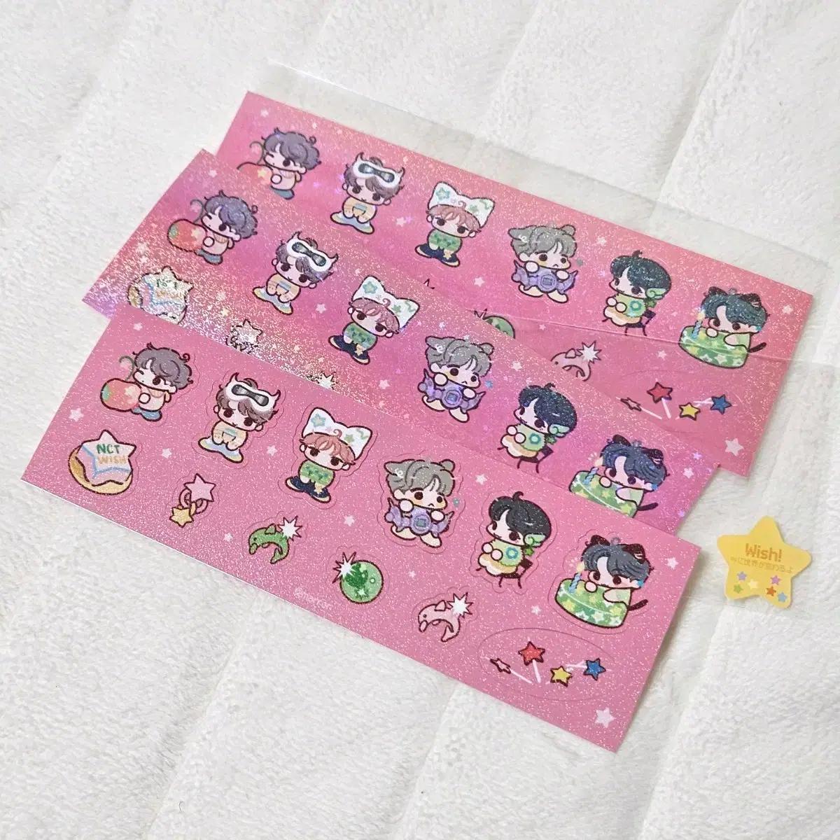 엔시티위시 마론님 스티커 양도 유우시 사쿠야 시온 리쿠 재희 료