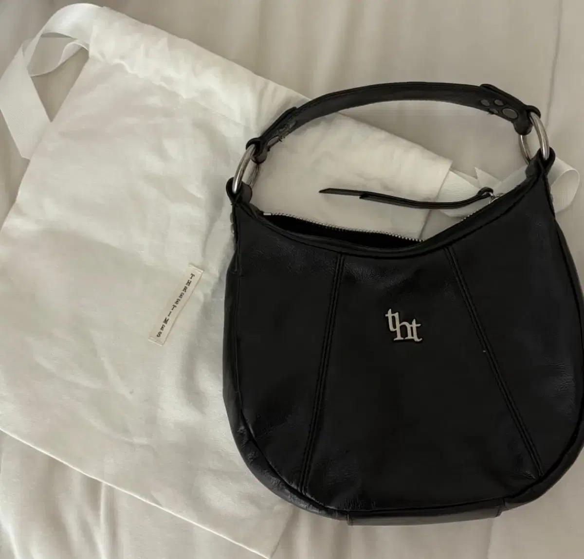 쓰리타임즈 큐리오 미니 백 블랙