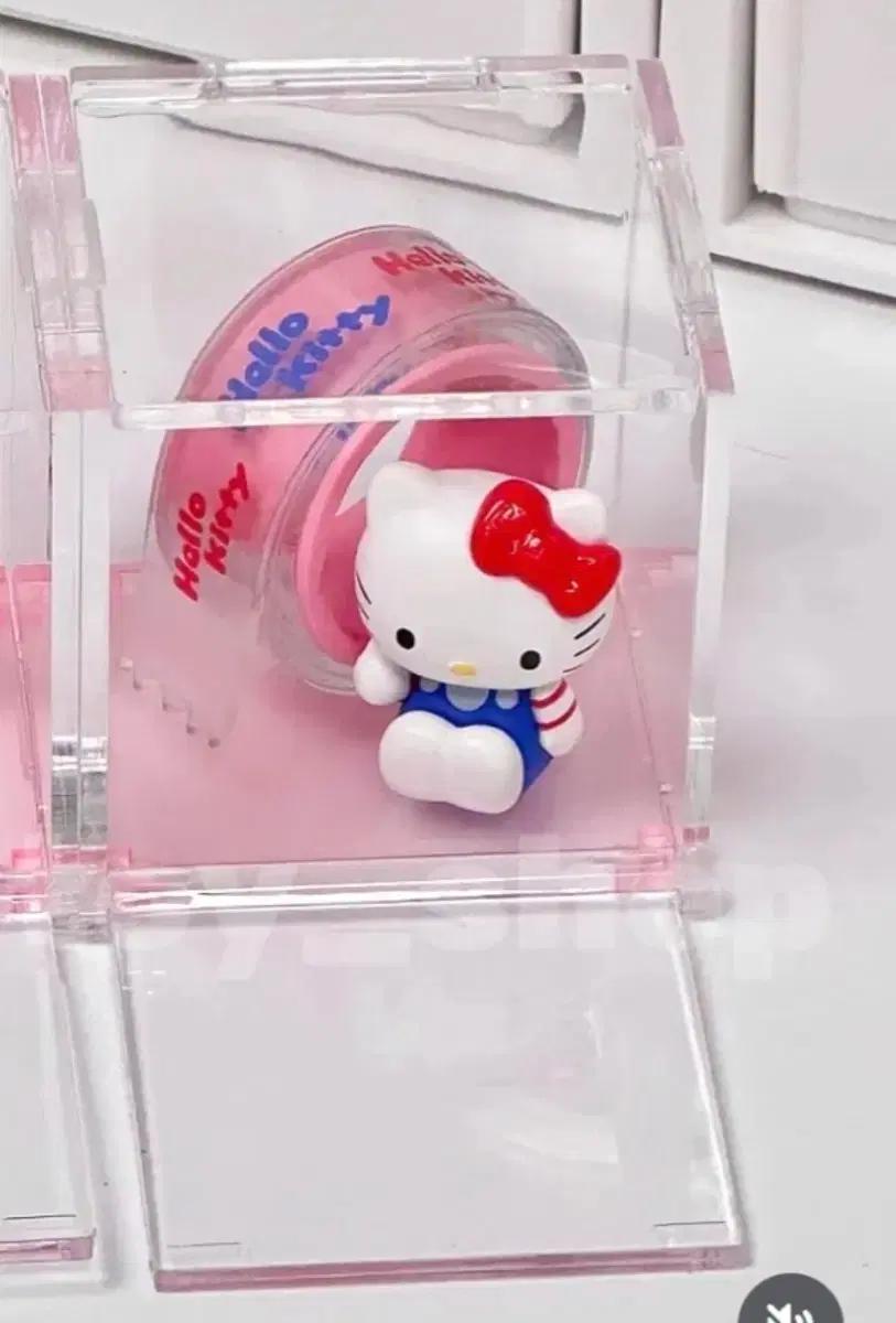(정품/새상품)헬로키티 문구 시리즈 랜덤 피규어 투명테이프버전