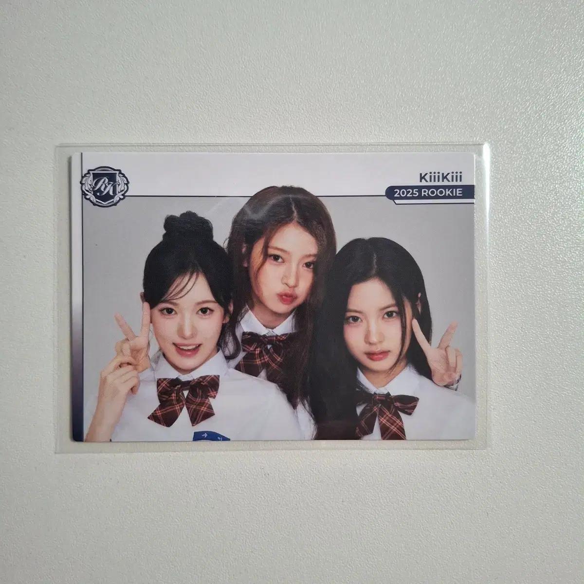 테레카 키키 교복 ver. 수이 & 하음 & 키야 베이스카드