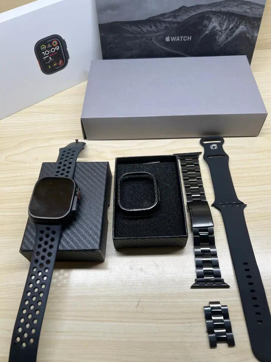 애플워치 울트라2 블랙 49mm(애케플o)