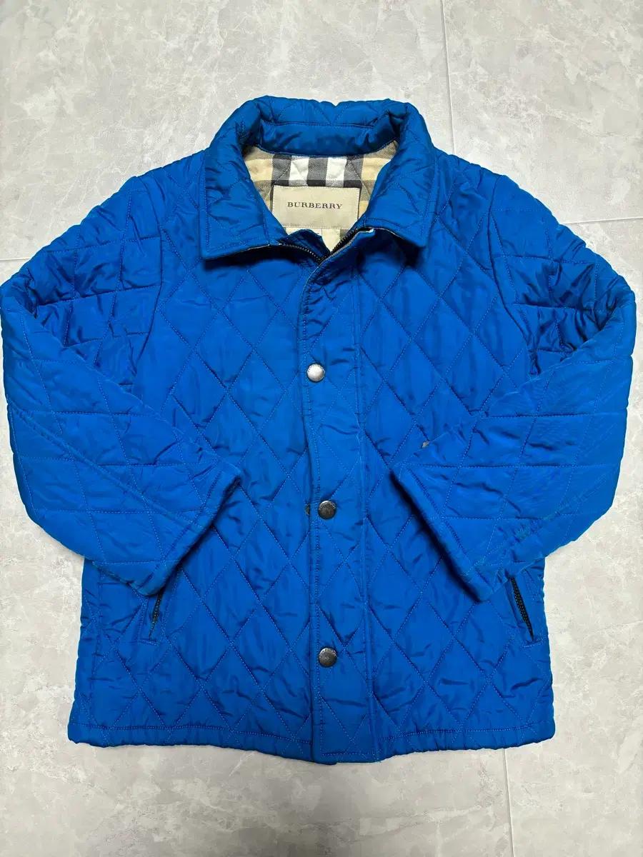 버버리 키즈 퀼팅 자켓
