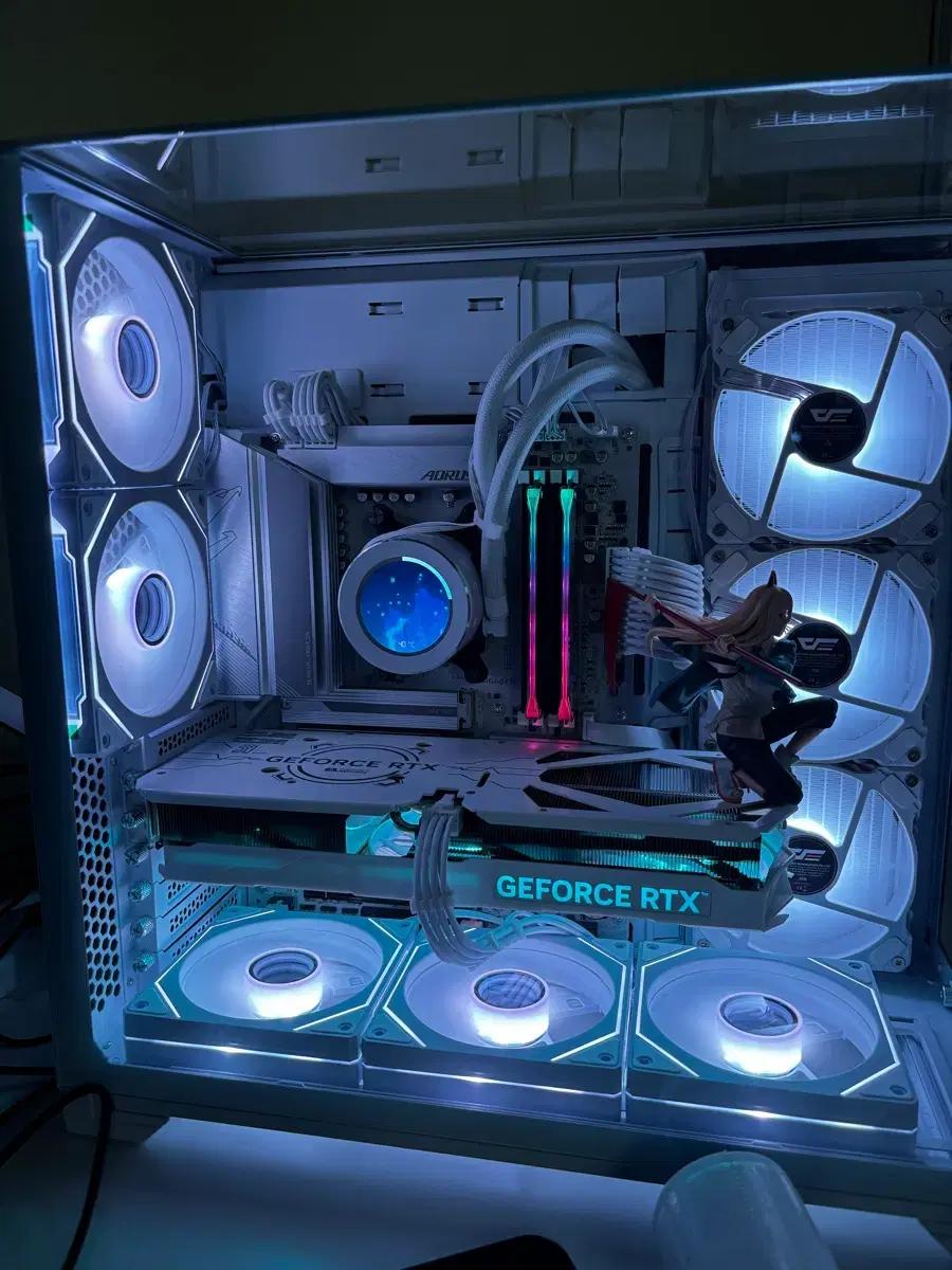 9800 3dx 4070 감성 게이밍 pc 팝니다!