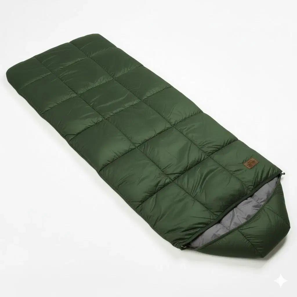 (새상품) 국산 거위털 동계용 침낭 1900g