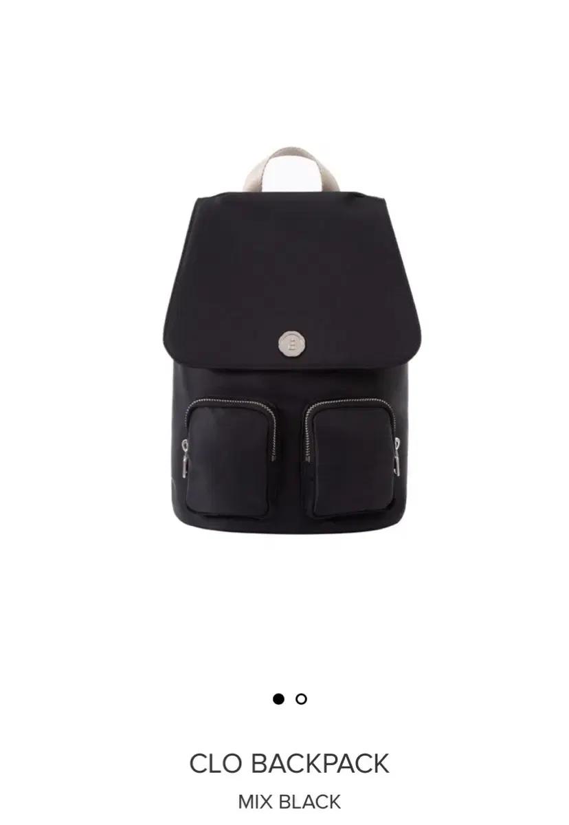 미닛뮤트 클로백팩 믹스블랙