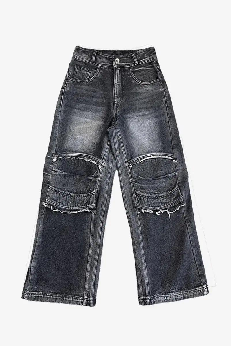 BLR 니포인트 데님팬츠