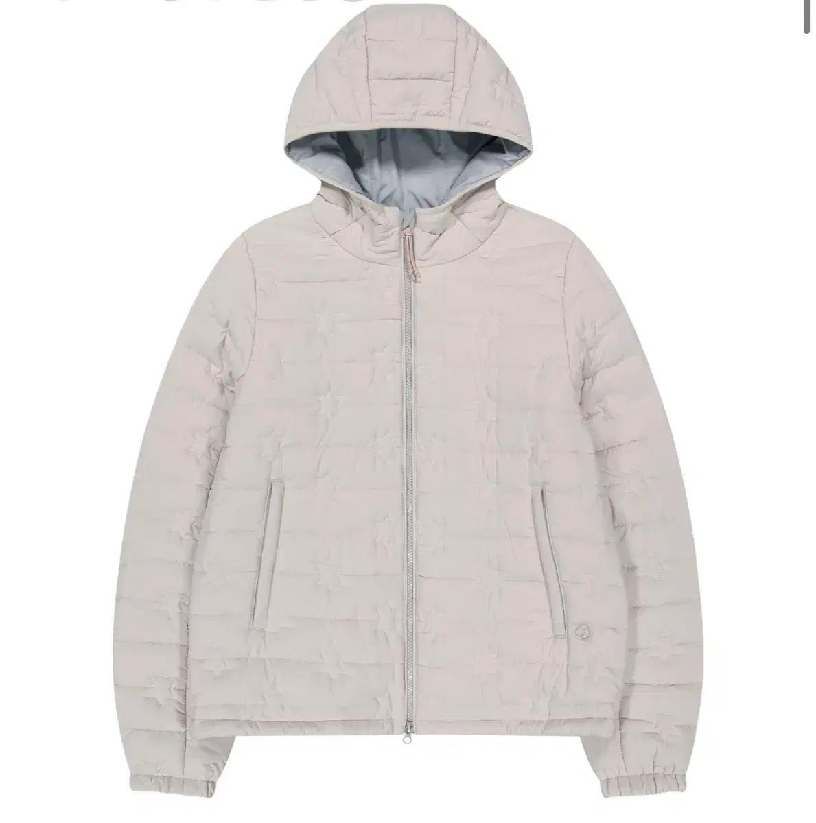 코이세이오 플러피 라이트 패디드 자켓 아이보리