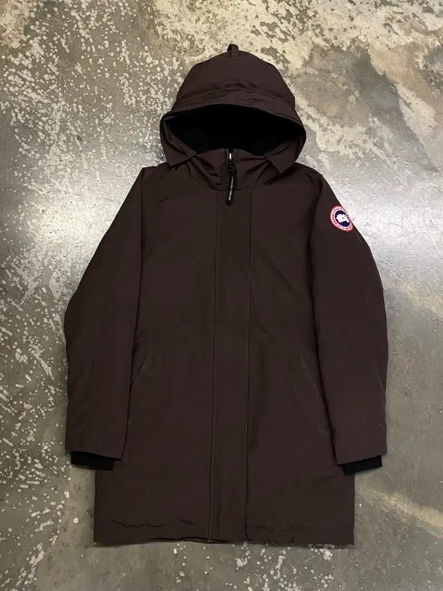 캐나다 구스 브라운 롱 파카 M