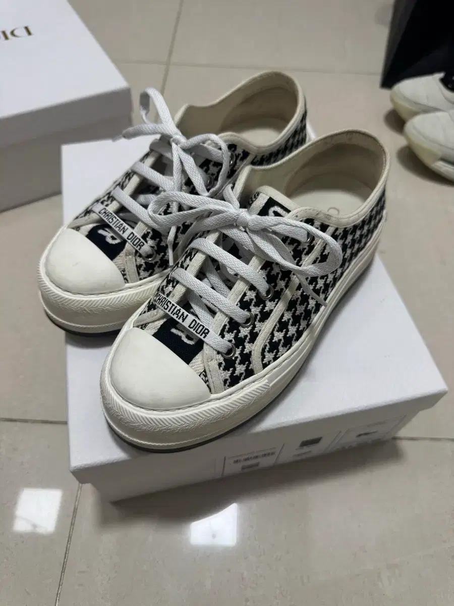 정품 디올 워크앤디올 운동화 키높이