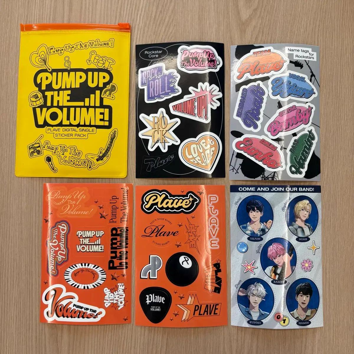 플레이브 PUTV 스티커팩