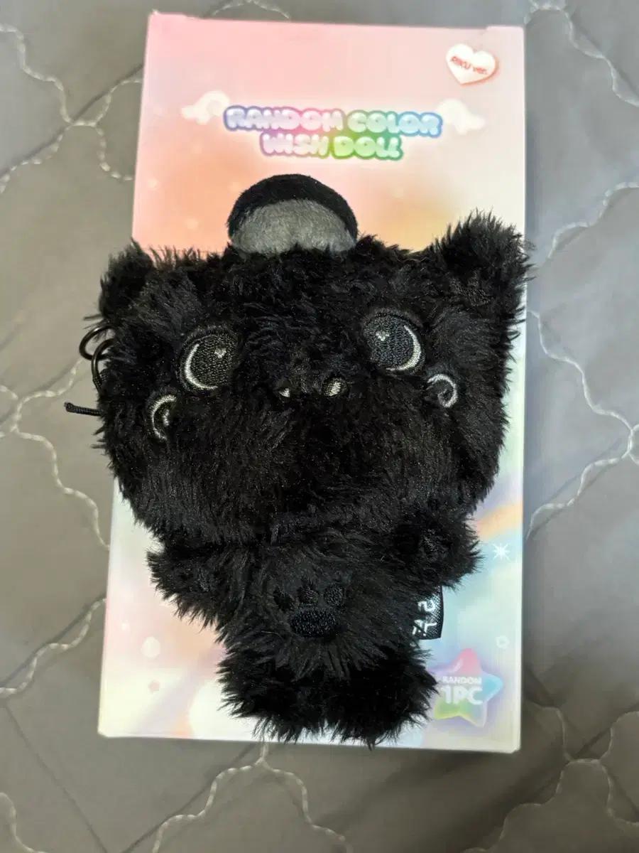 엔시티위시 인형 위시돌 리쿠 시크릿 쿠리 검정