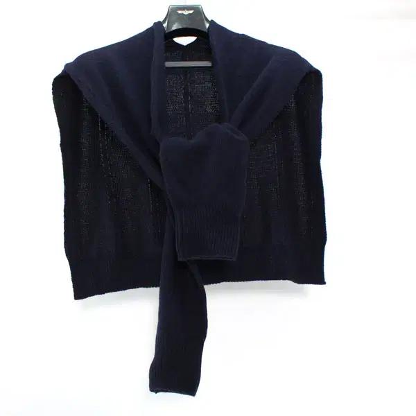 오즈세컨 한섬 B5743 여성F 모 모달 니트 어깨 숄 구스몰