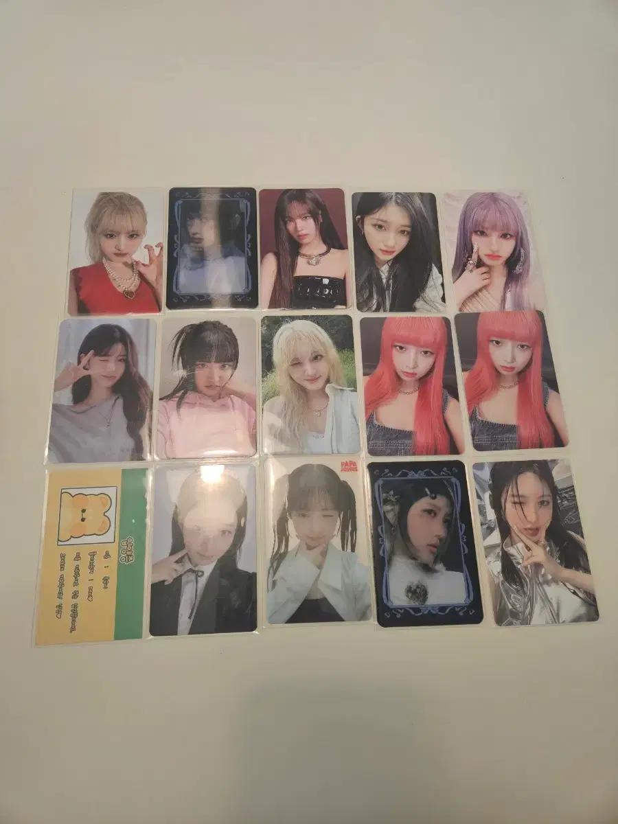 교환우대)아이브유니스스테이시아이들뉴진스투바투 포카판매