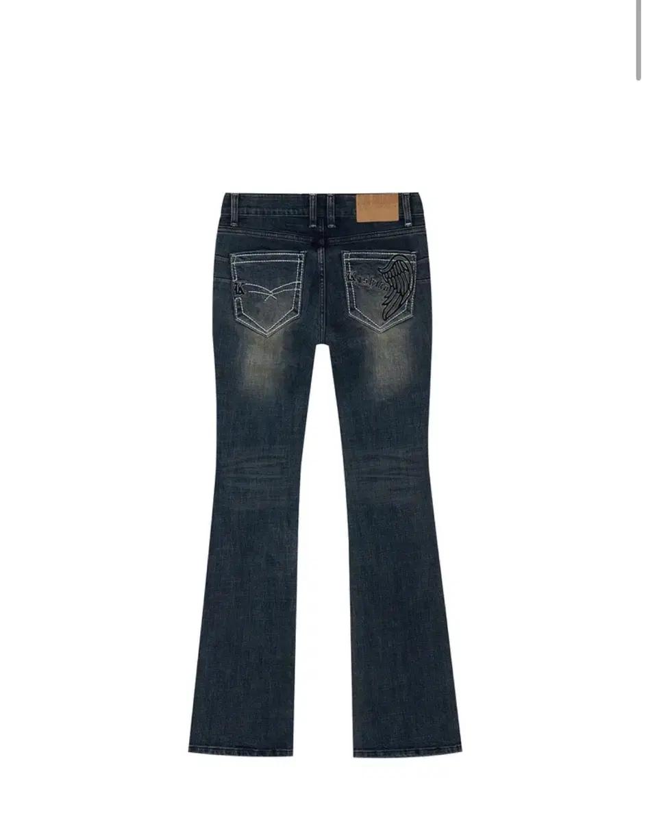 카시코 로우라이즈 부츠컷 데님팬츠