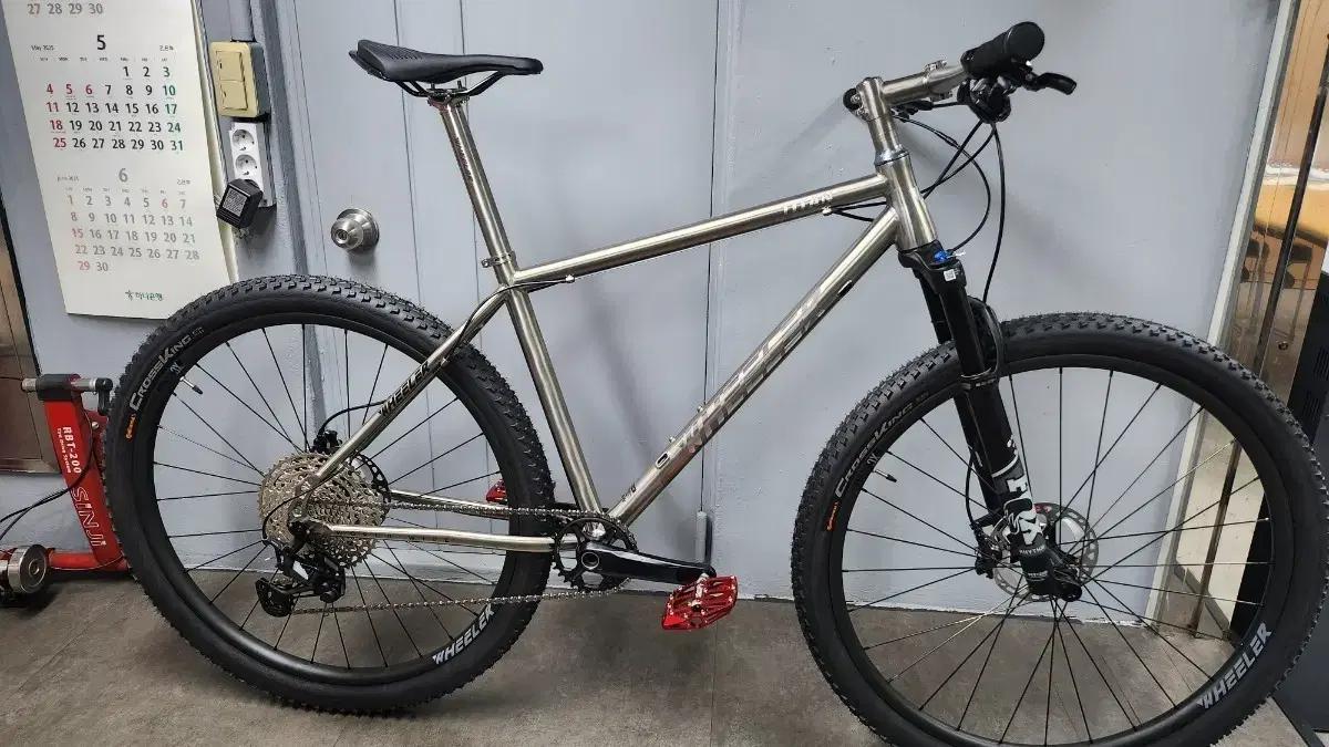 풀 티타늄29인치 시마노 XT8100 12단 MTB자전거