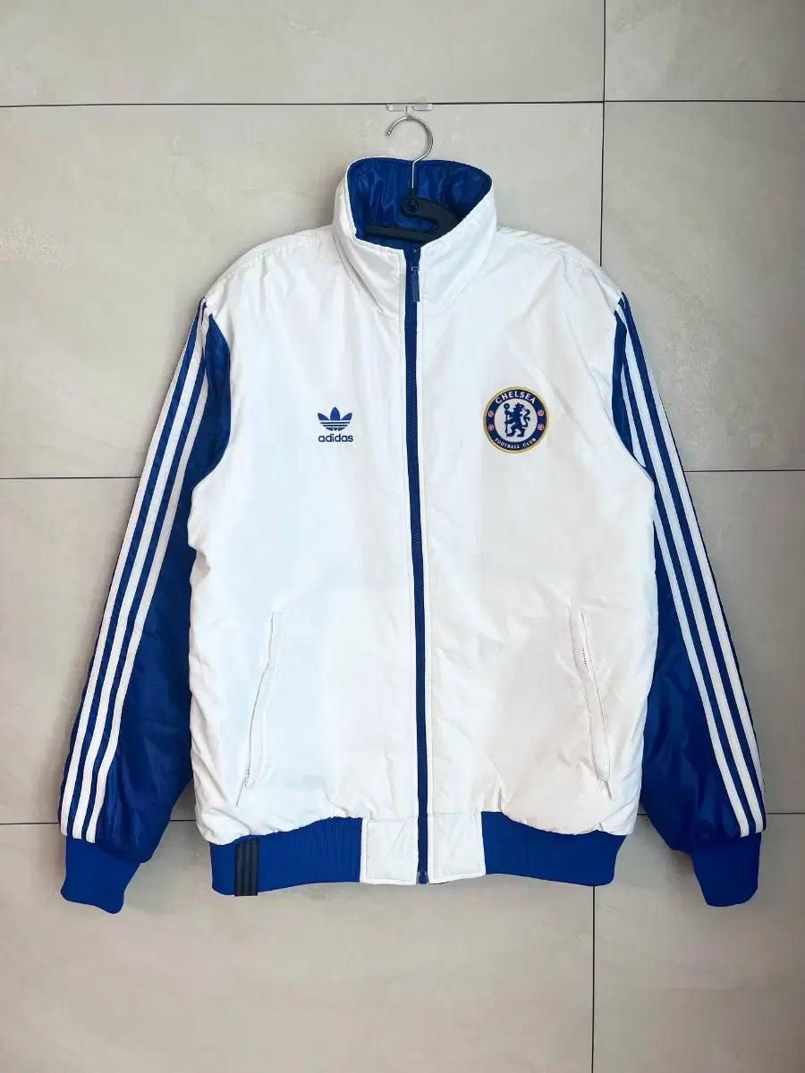 아디다스 첼시FC  흰,파 리버시블 자켓 [105]