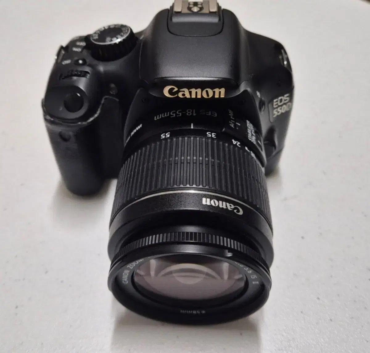캐논 550d 렌즈 2개