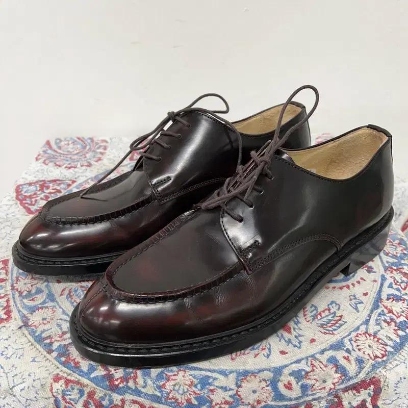 하루타 빈티지 재팬 남성 정장구두 로퍼 25 E00587