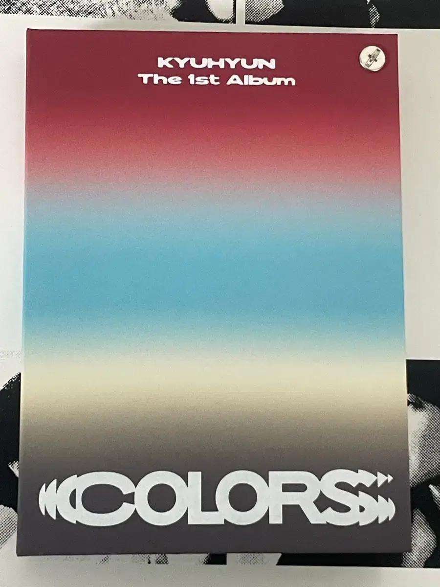 KYUHYUN 규현 - COLORS 정규 앨범 COLOR SWATCH B