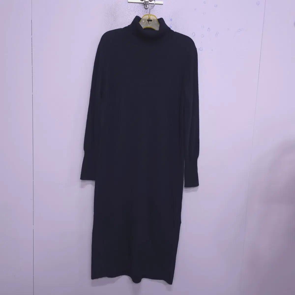 LBL) 새상품 캐시미어100 롱 니트 원피스 -55