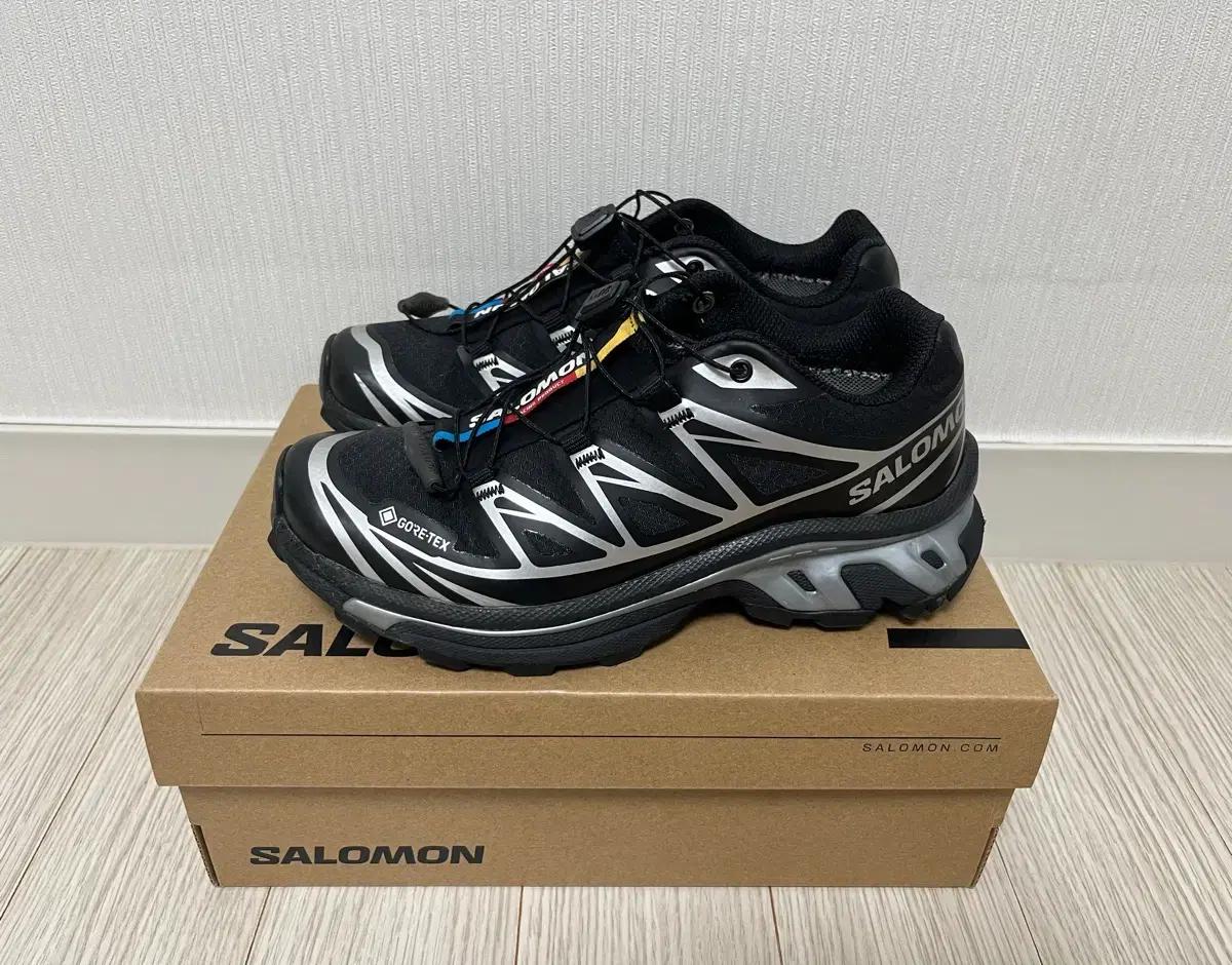 살로몬 XT-6 고어텍스 블랙 실버