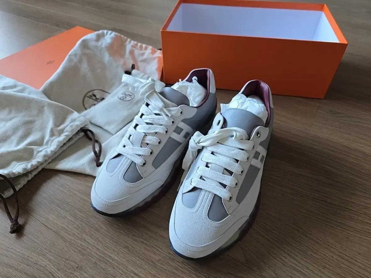 [백화점정품]에르메스 트레일 스니커즈 41.5(270~275)