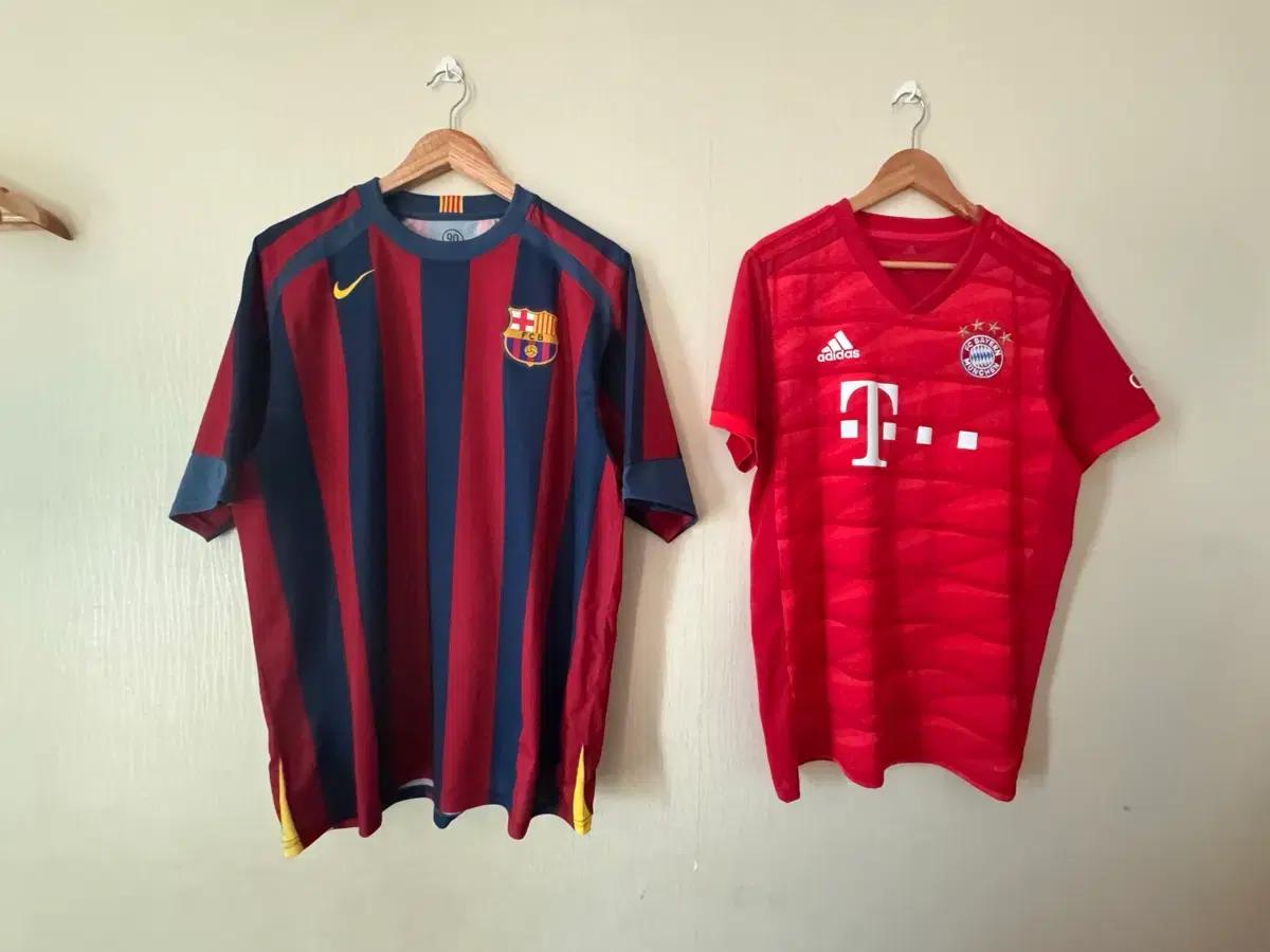 (정품) FC 바르셀로나 05-06 바이에른 뮌헨 19-20유니폼 판매