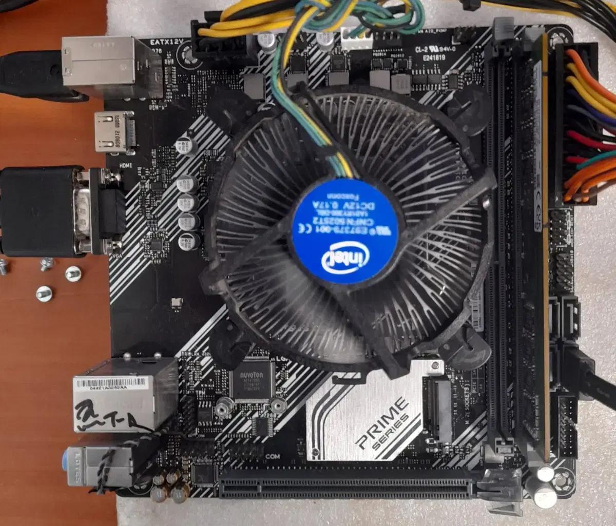 ASUS PRIME H410I-PLUS 메인보드 ITX