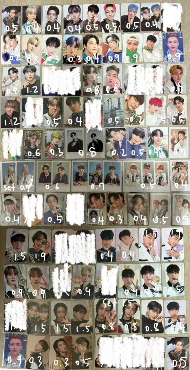 Ateez 에이티즈 미공포 특전 포카