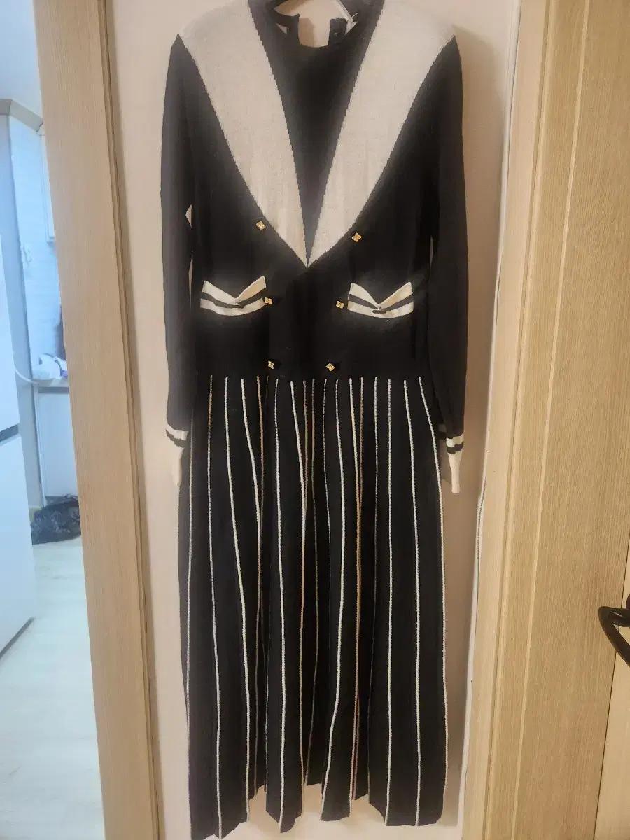 잉크 eenk 니트 롱 원피스